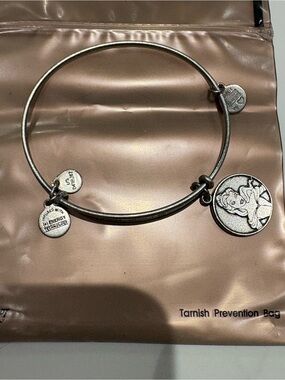 Disney Alex and Ani Beauty and‎ the Beast Silver Bracelet
